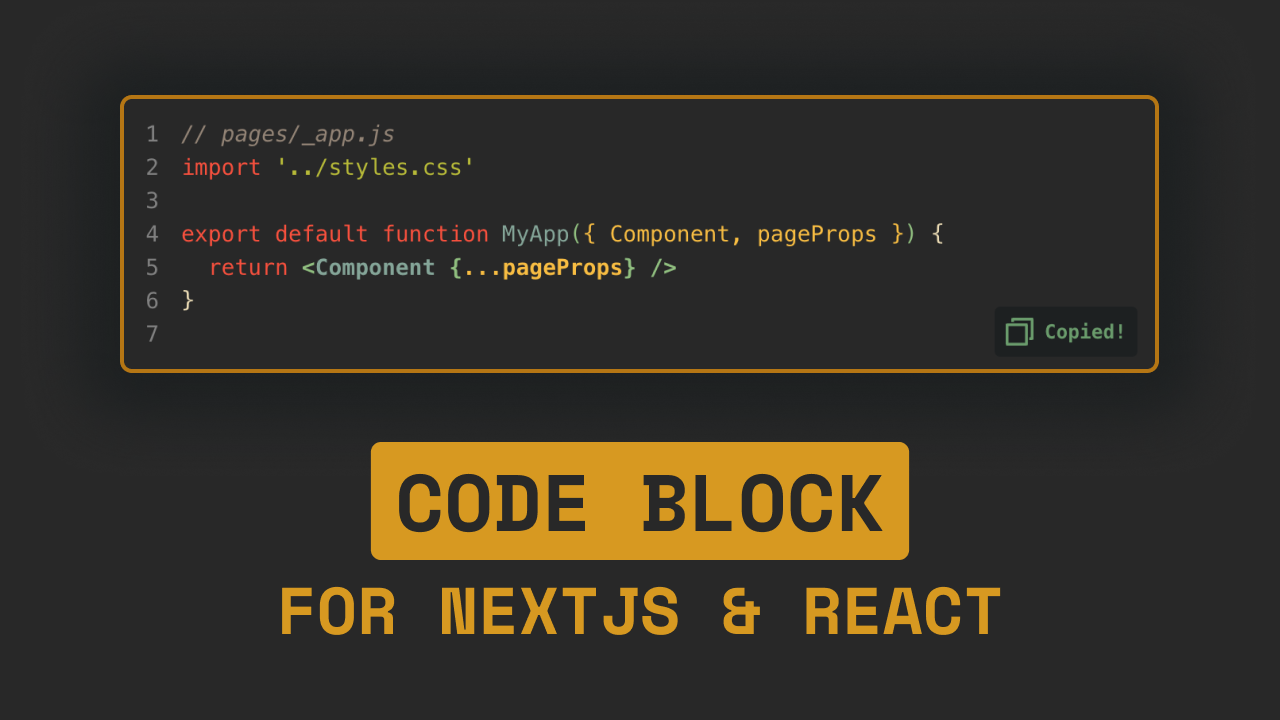 How To Build a Code Block in ReactJS (With Syntax Highlighting)